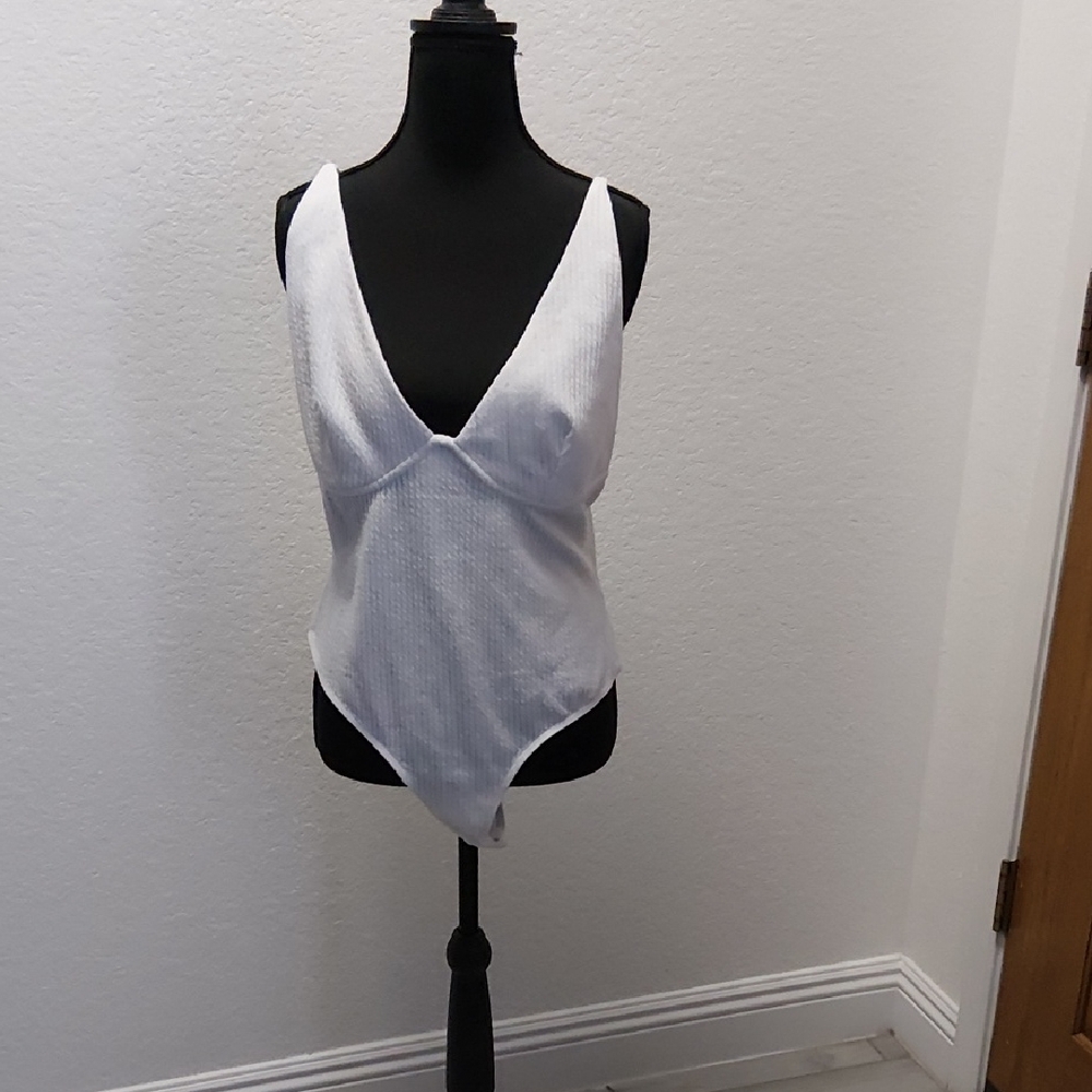 Wild Fable White Bodysuit